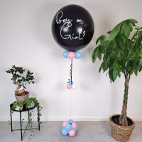 xl gender reveal ballon decoratie jongen