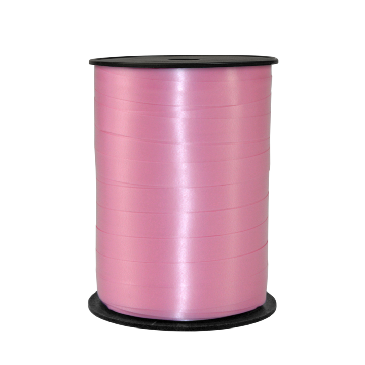 breed ballonlint roze krullint 10mm