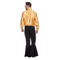 gouden disco hemd mannen
