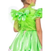 groene fee jurk kind achterkant