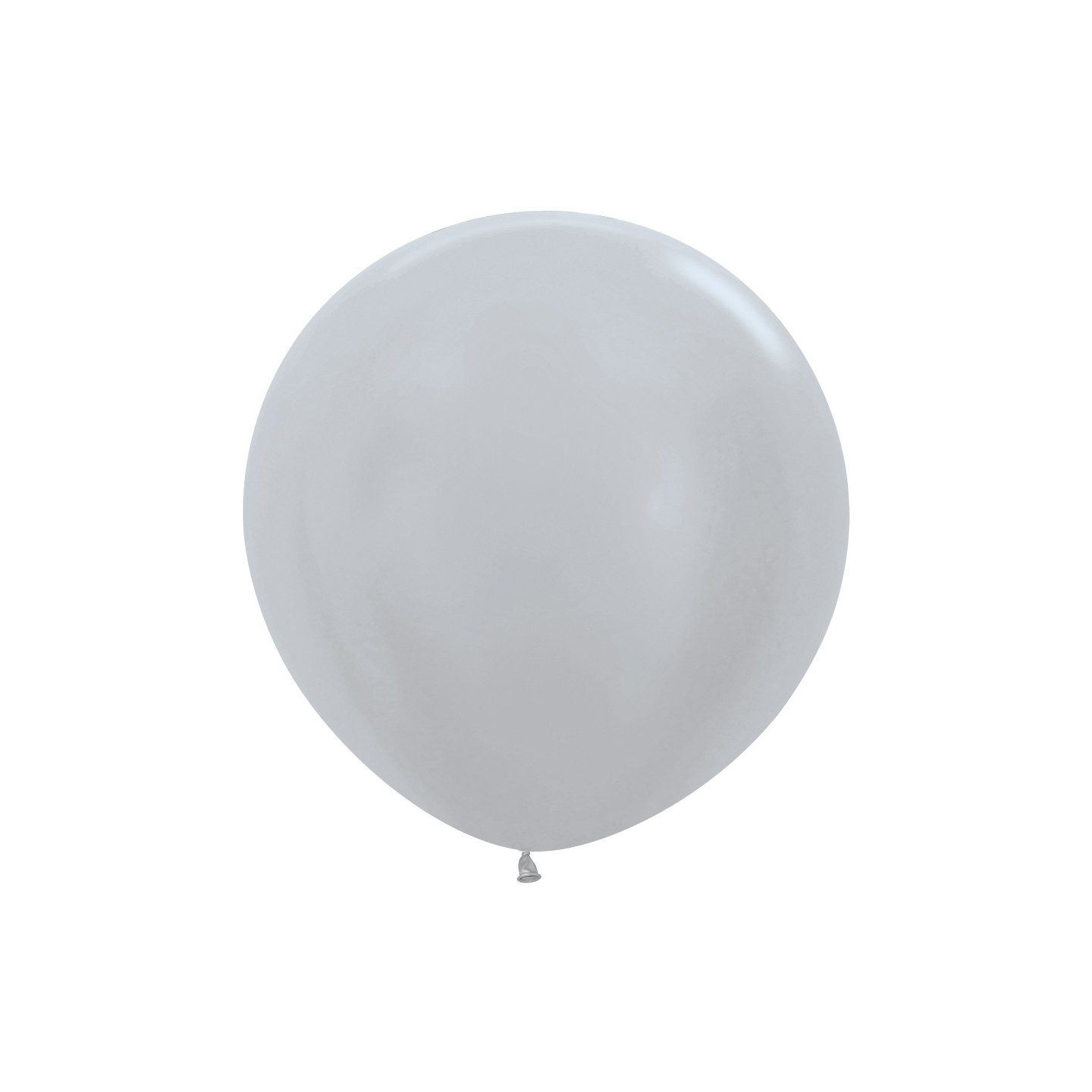 xl grote ballon zilver sempertex