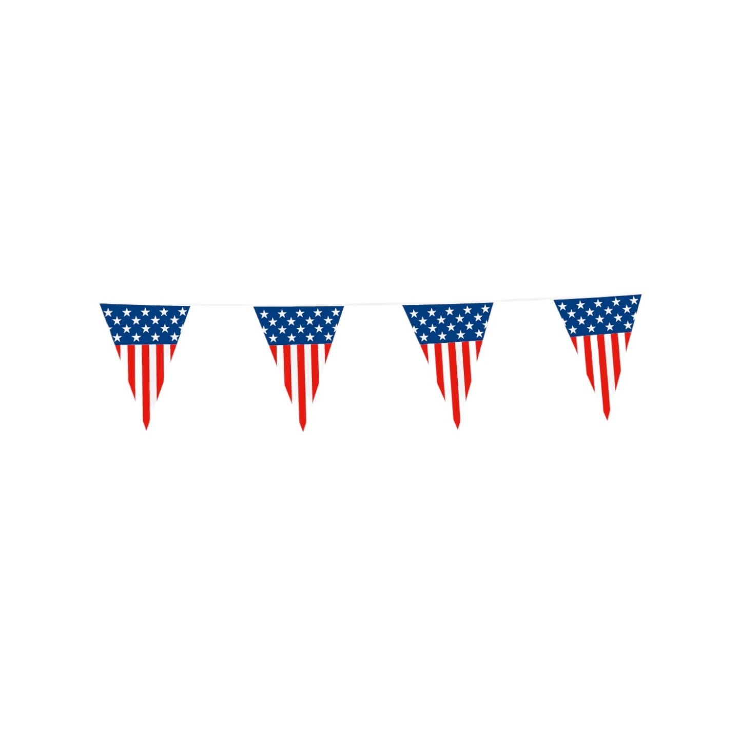 vlaggenlijn usa amerika vlaggetjes feestartikelen