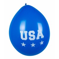 ballonnen amerikaanse vlag usa blauw