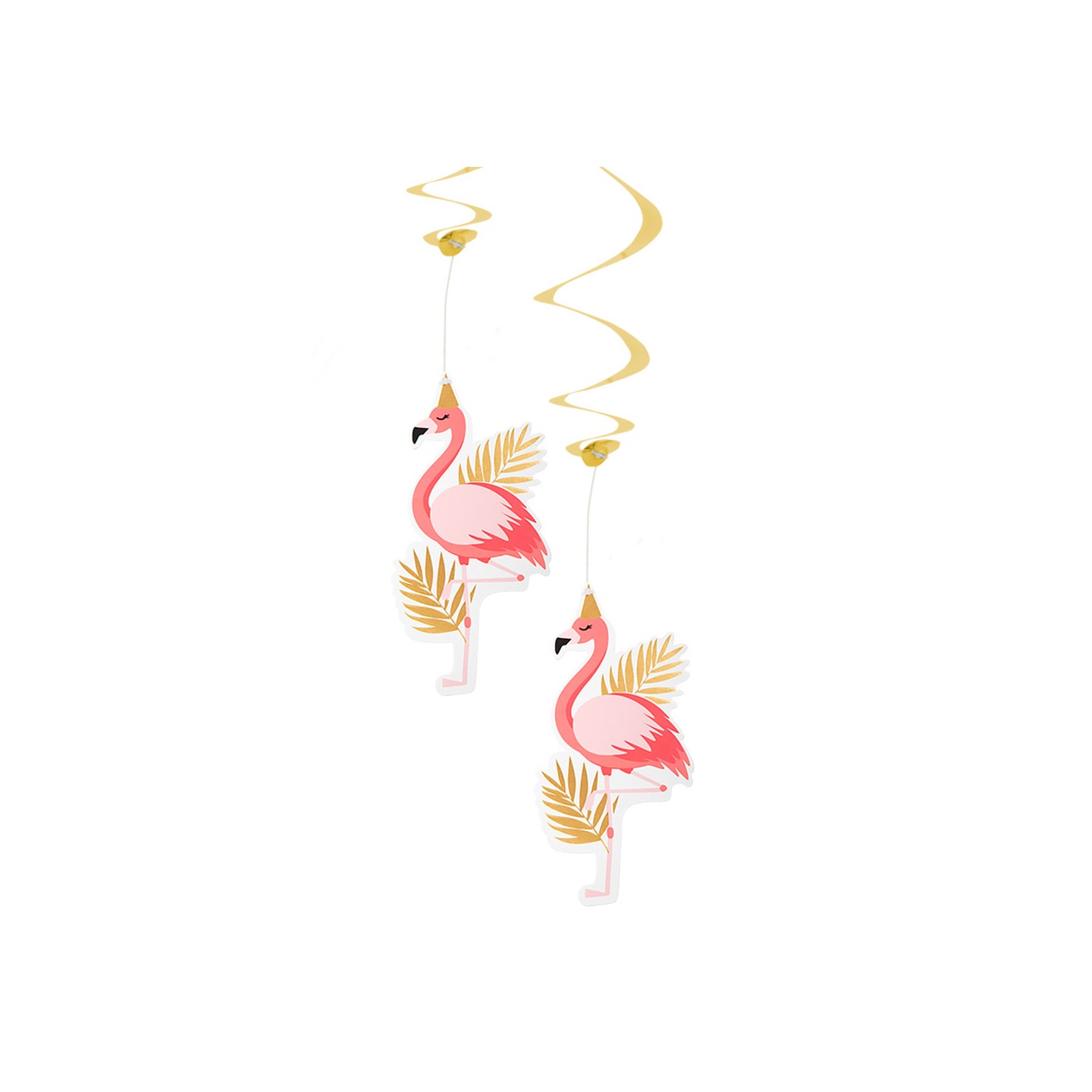 flamingo versiering decoratie swirls