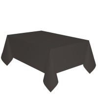 papieren wegwerp tafelkleed zwart