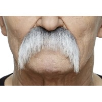valse snor grijze plaksnor nepsnor mustaches