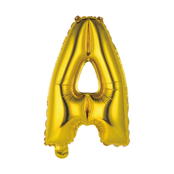 letter ballon goud A