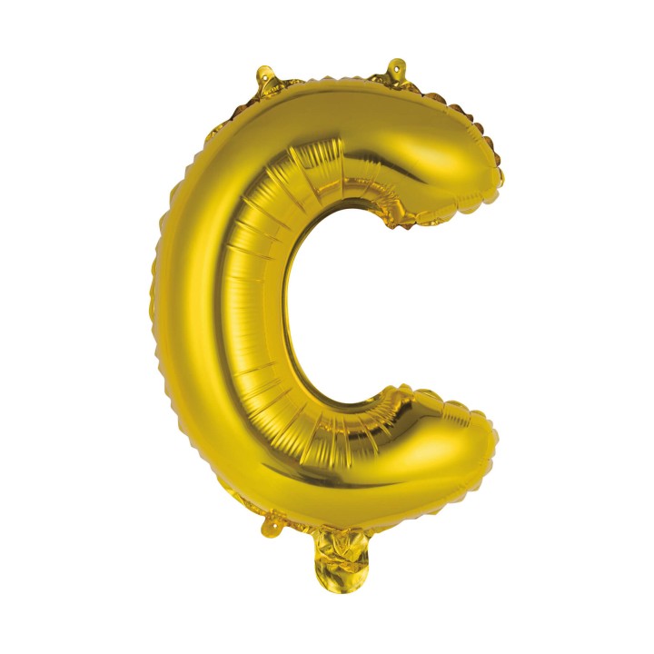 letter ballon goud C