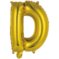 letter ballon goud D