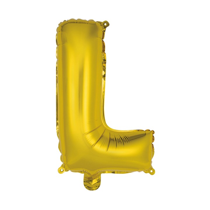 letter ballon goud L