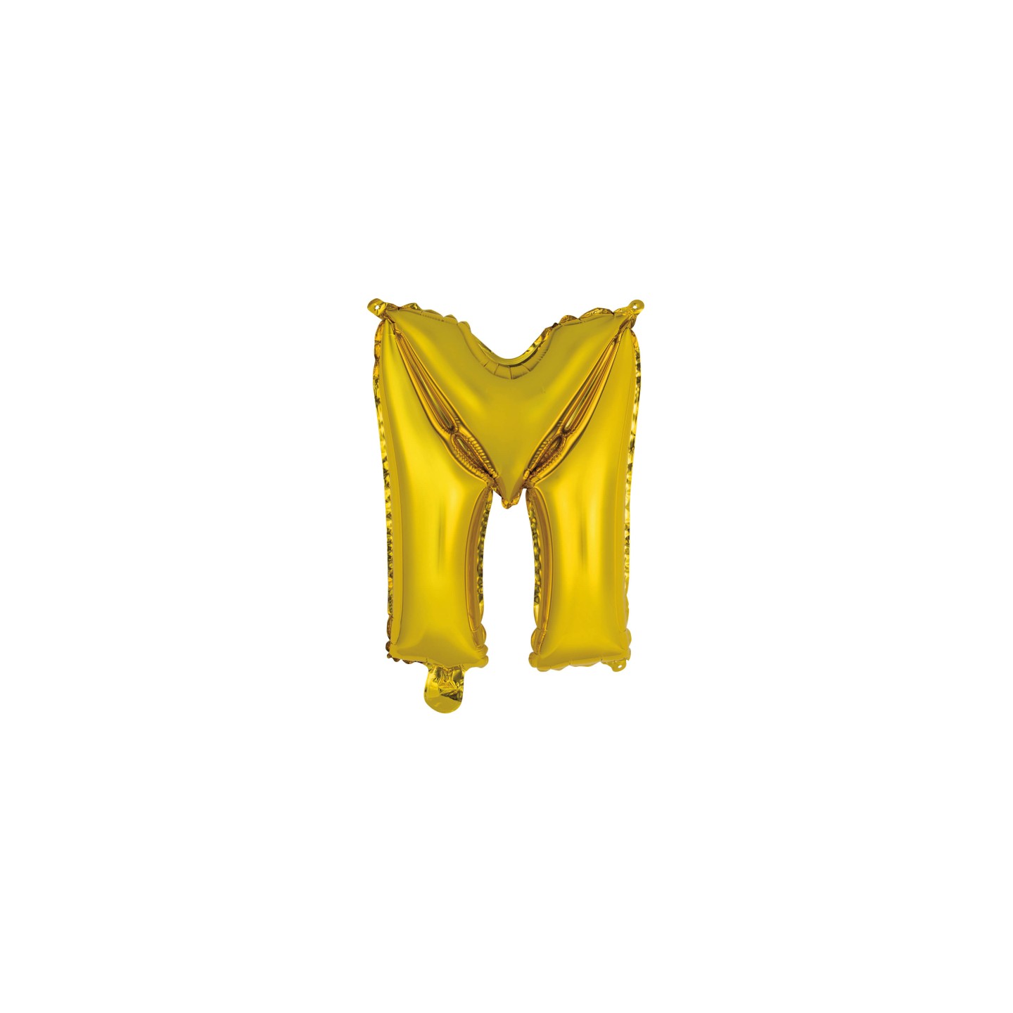 letter ballon goud M