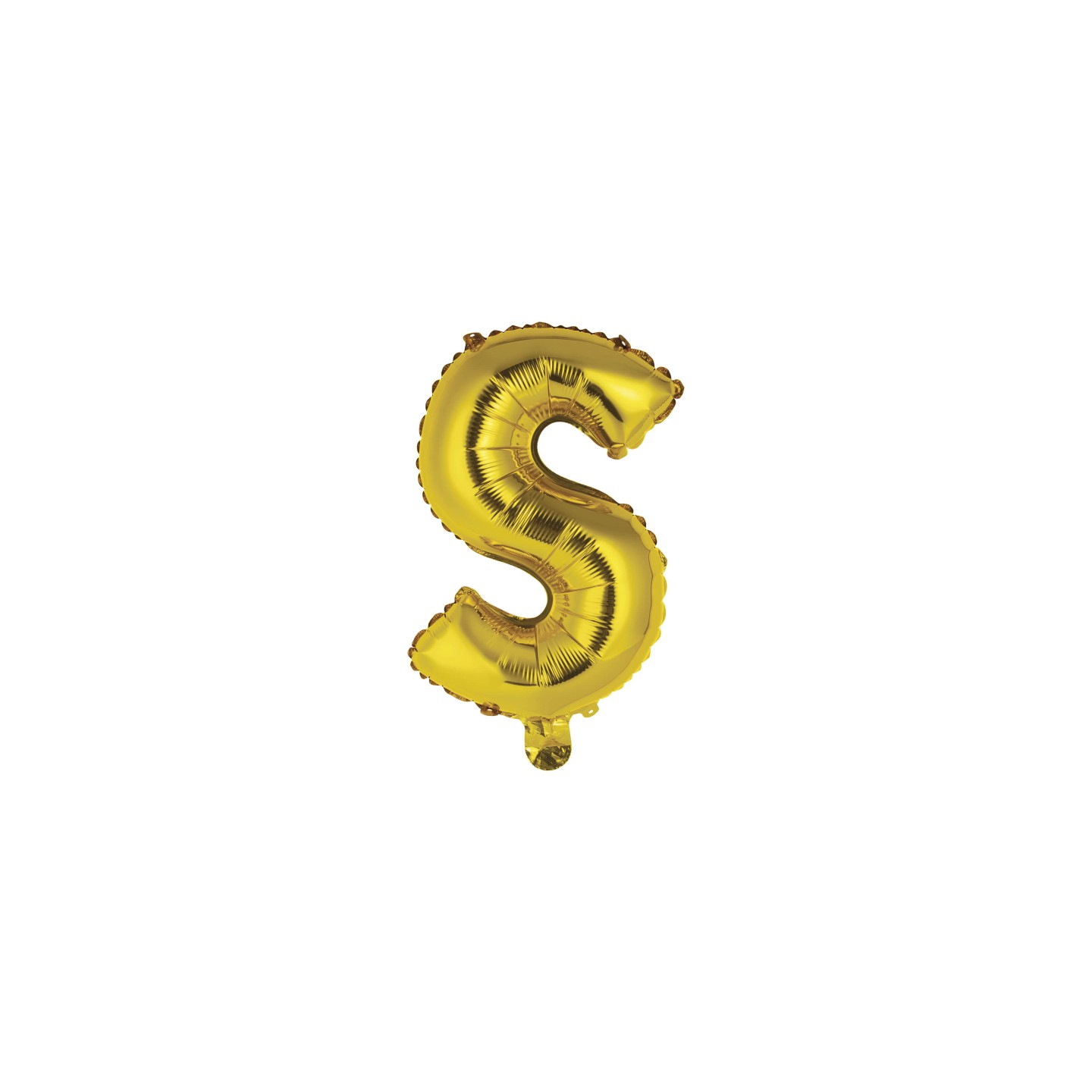 letter ballon goud S