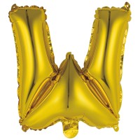 letter ballon goud W