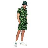foute outfit heren cannabis kostuum