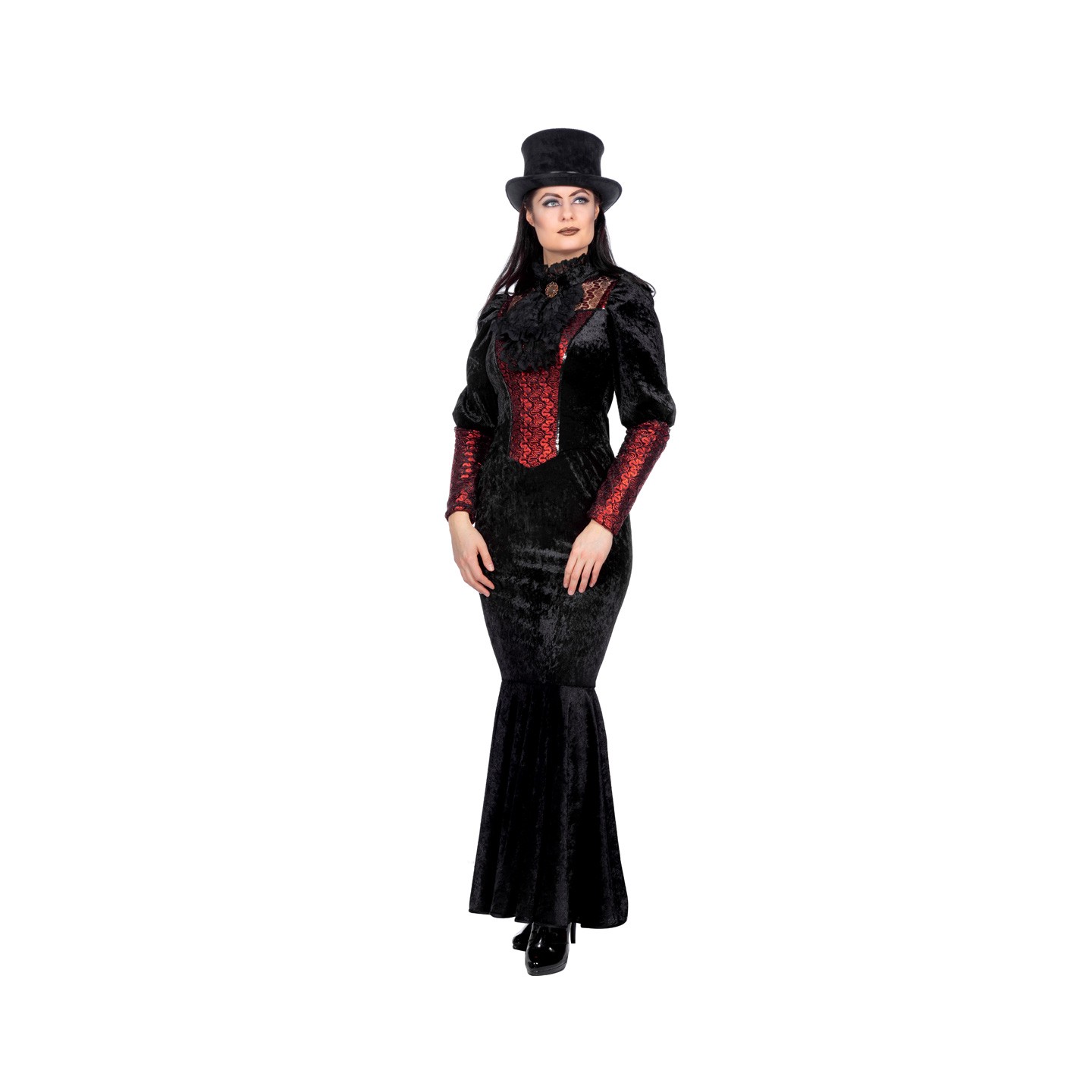gothic vampier jurk dames halloween kostuum