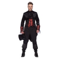 gothic vampier kostuum heren halloween kledij