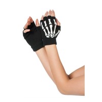 skelet handschoenen volwassenen halloween accessoires