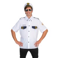 hemd kapitein heren kostuum carnaval
