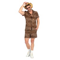foute festival outfit heren panter