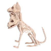 halloween decoratie skelet hond cerberus