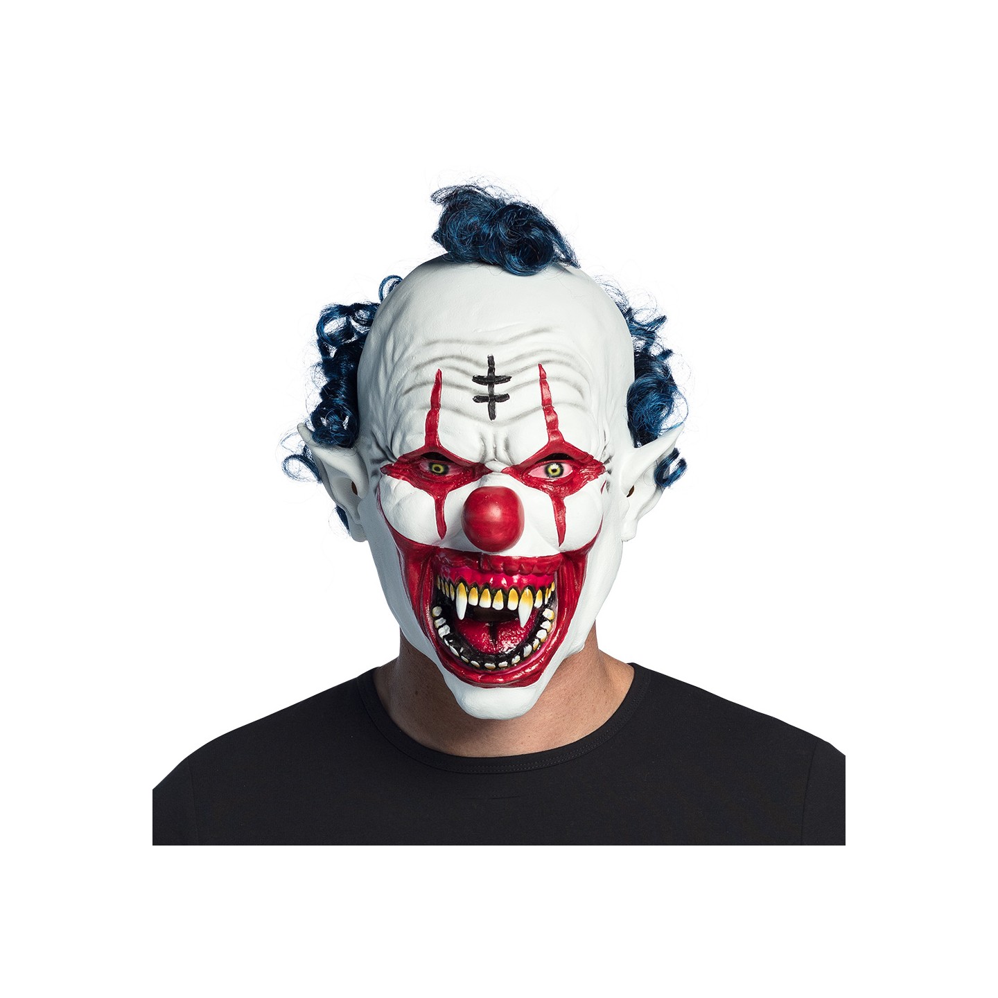 griezel halloween masker vampier killer clown