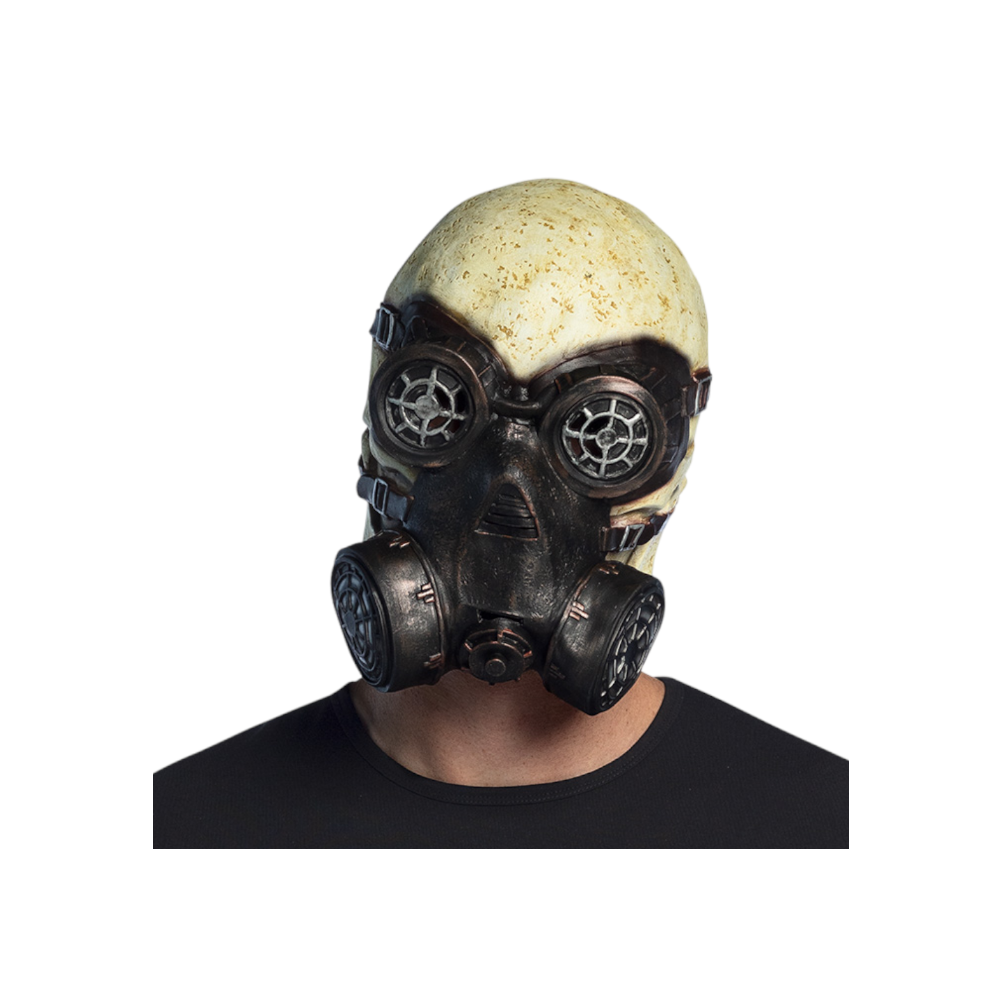 halloween gasmasker schedel