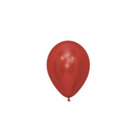 sempertex rode chroom ballonnen reflex rood