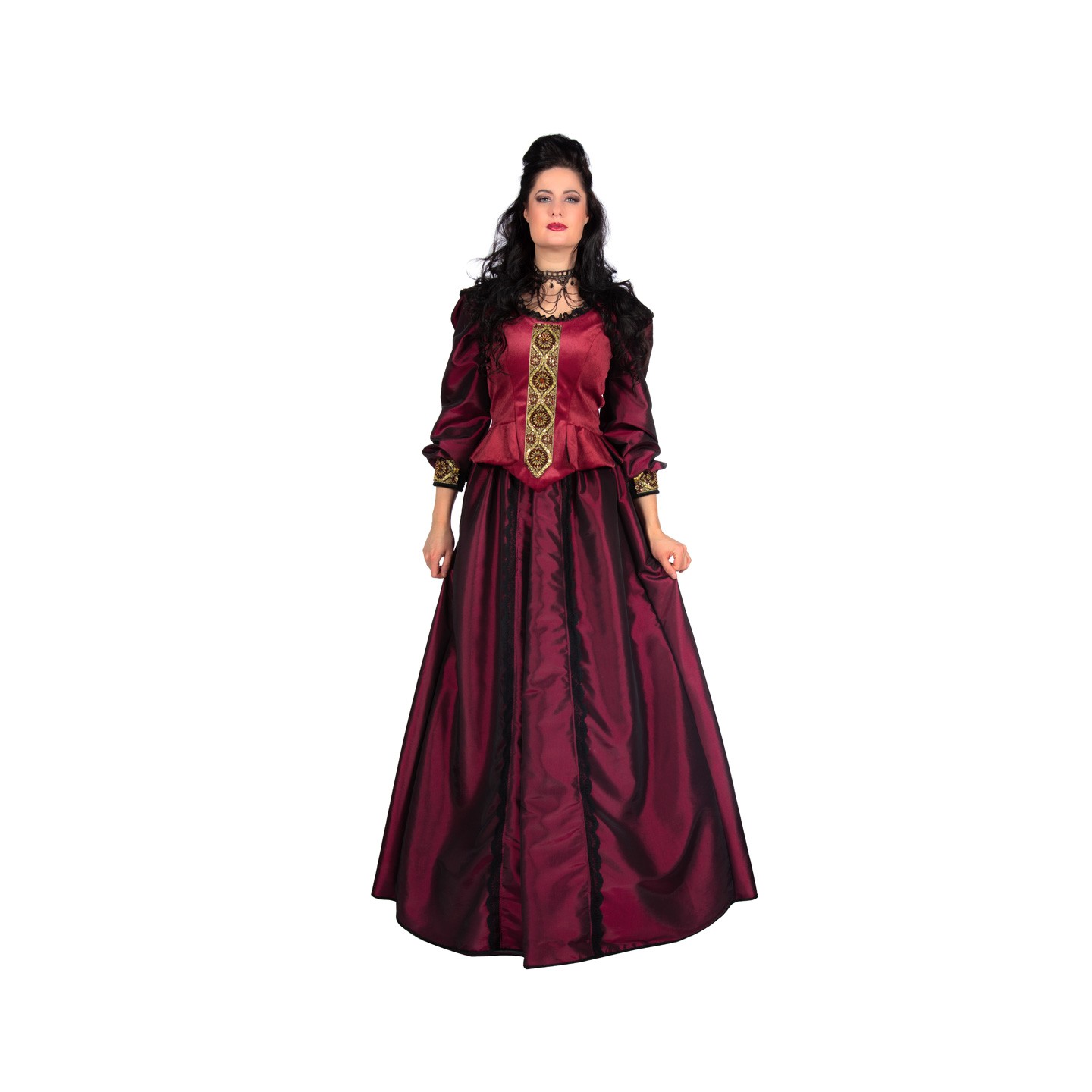 middeleeuwse jonkvrouw jurk dames kostuum