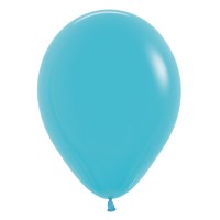 Caribbean blue blauwe sempertex latex ballonnen