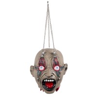 Afgehakt hoofd gemartelde hangend halloween decoratie versiering