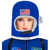 astronautenhelm kind blauw