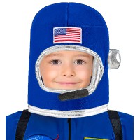 astronautenhelm kind blauw