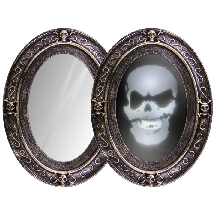 lichtgevende halloween decoratie sprekende spiegel