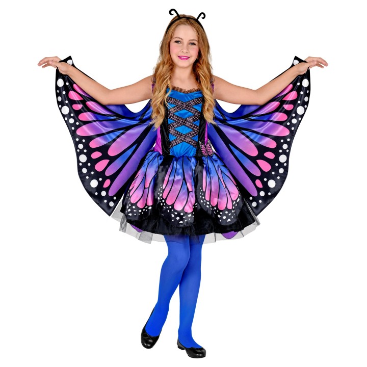 carnaval Vlinder kostuum kind butterfly jurkje