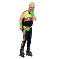 Jaren 80 outfit Fluo foute kleding