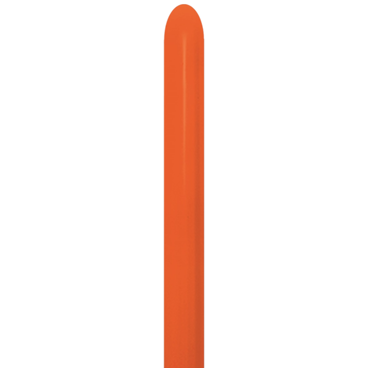 Sempertex modelleerballon oranje plooiballon 260