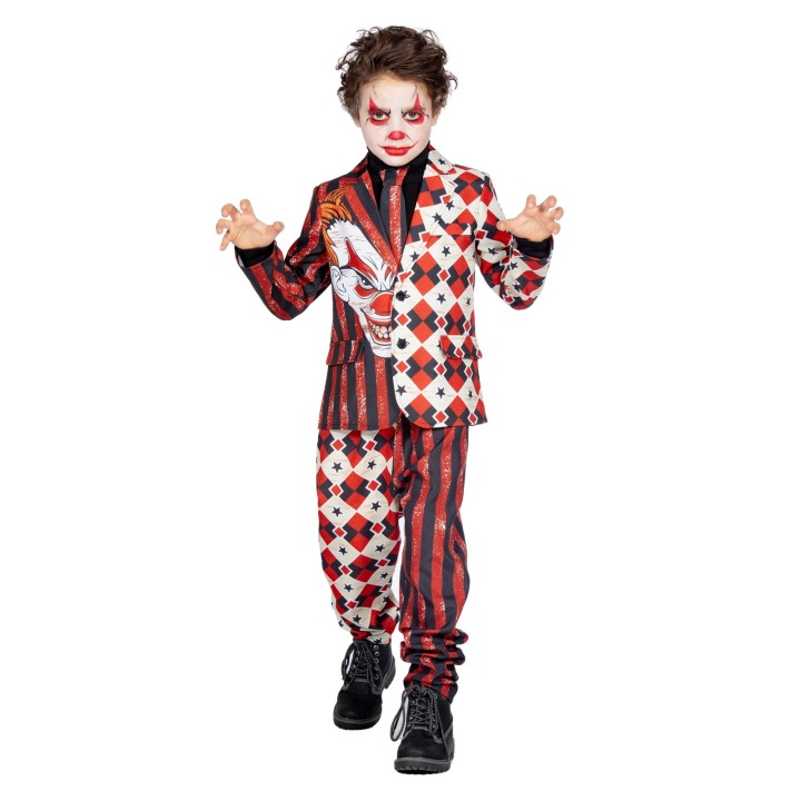 Killer clown kostuum halloween  kleding kind