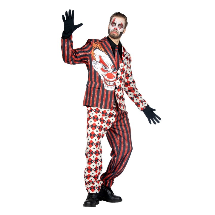 Killer horror clown kostuum halloween  kleding