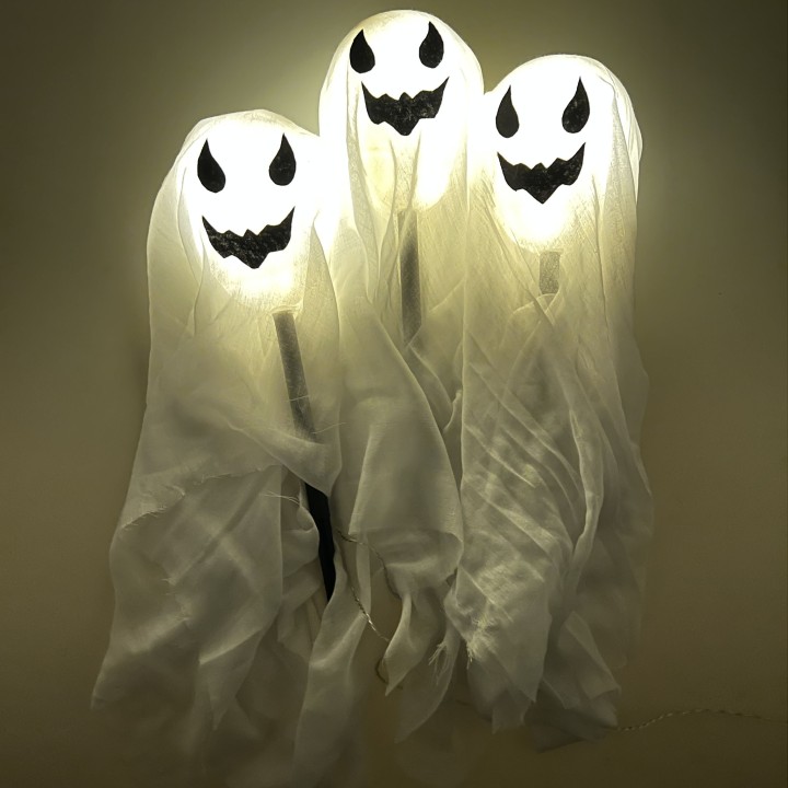 halloween decoratie lichtgevende spookjes