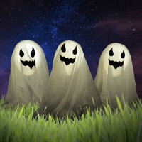 halloween decoratie lichtgevende spookjes