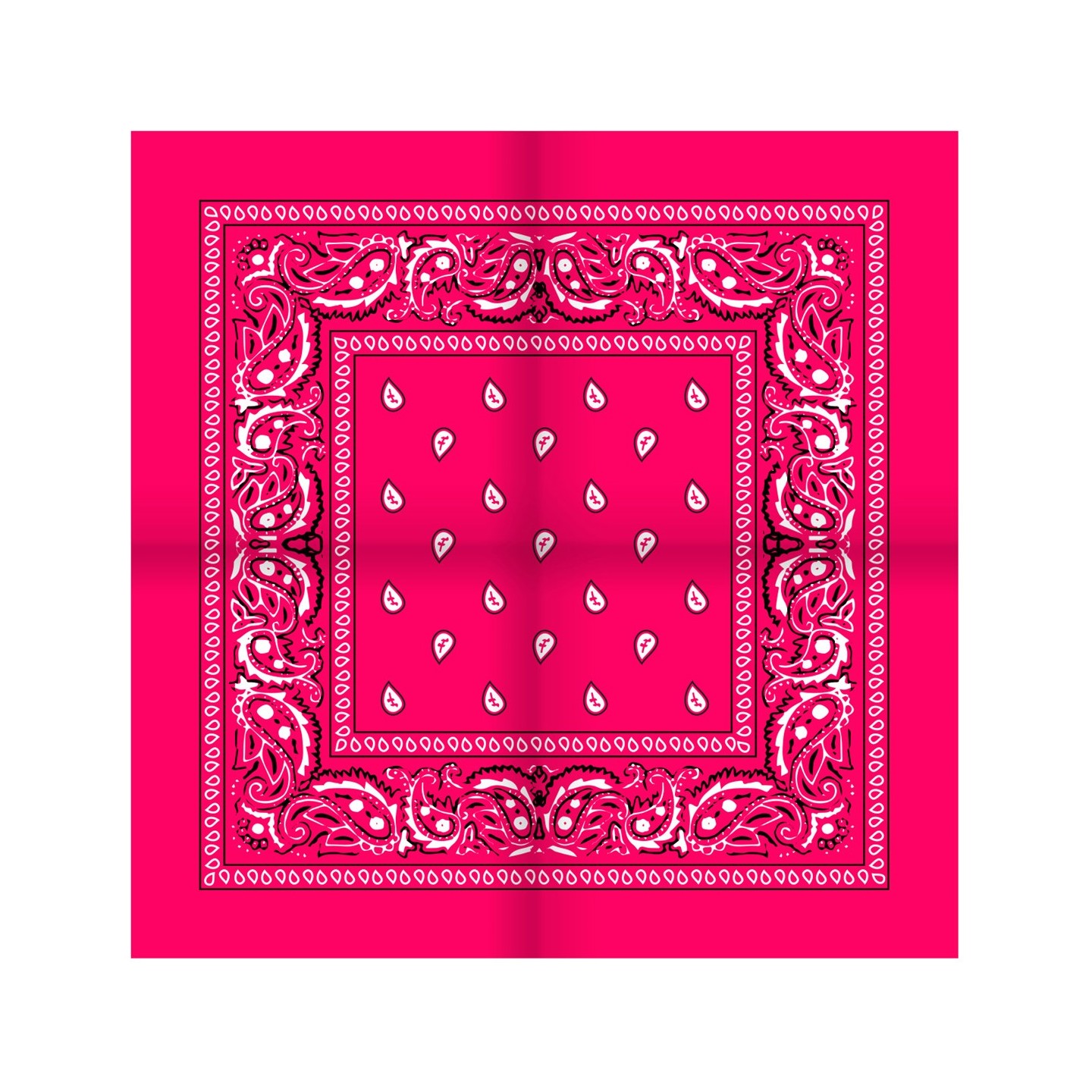 boerenzakdoek roze fuchsia