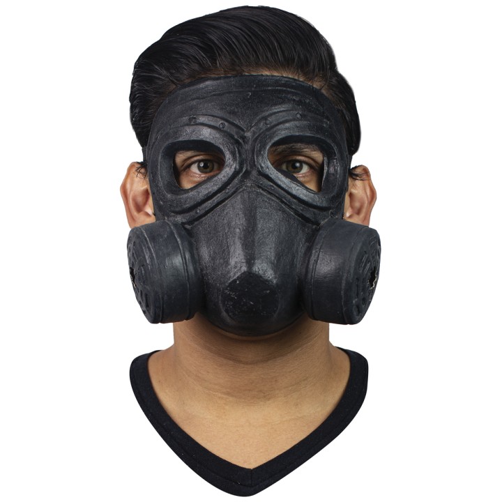 gasmasker halloween carnaval masker