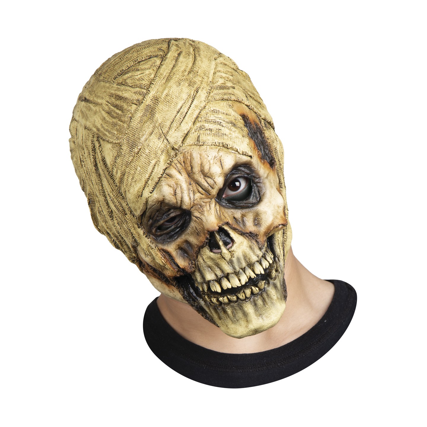 latex halloween masker enge griezel mummie