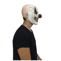halloween killer clown masker chomp zijkant