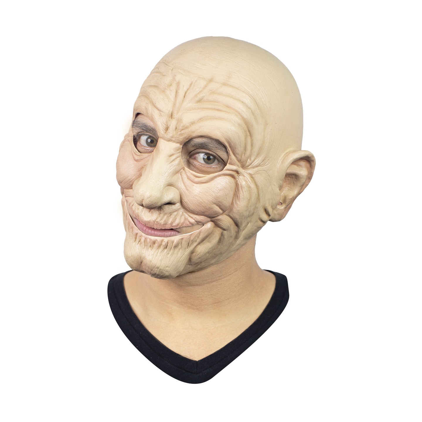 latex masker oude man carnavalsmasker