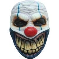 halloween killer clown masker grote mond