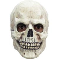 halloween skelet masker skull white