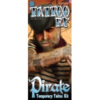 tijdelijke nep tattoo piraten plaktattoo