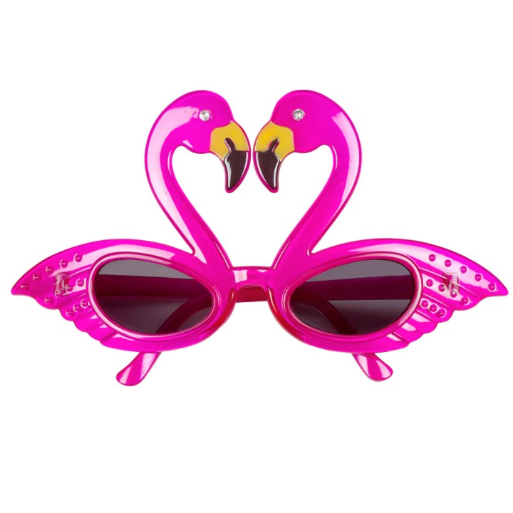 gekke bril flamingo feestbril grappige partybril