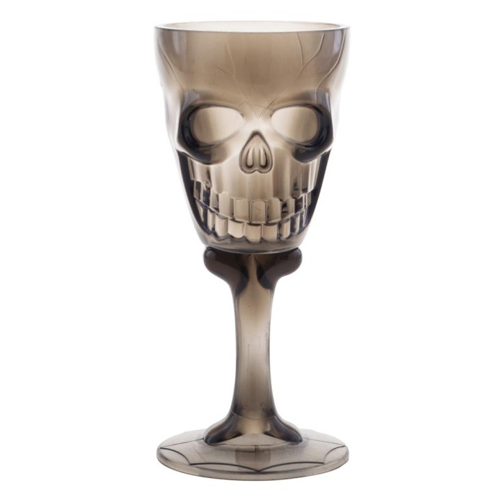 halloween schedel kelk drinkglas beker tafeldecoratie